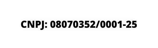 CNPJ 08070352 0001 25